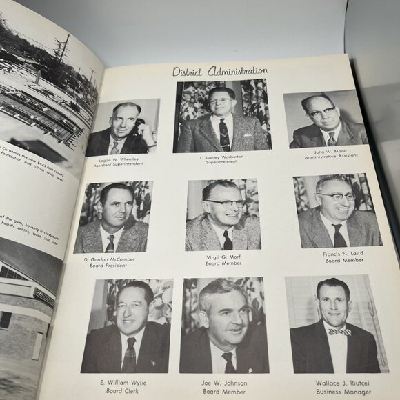 1957 Torch Fullerton Junior College Yearbook California CA Signed Vintage - Picture 11 of 16